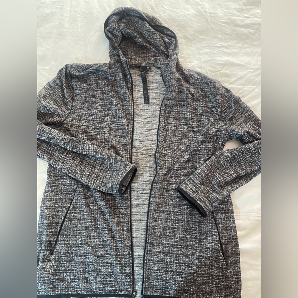 Lululemon full zip up hooded sport jacket size L